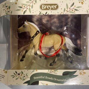 Breyer Beautiful Breeds Ornament - Cream and Black